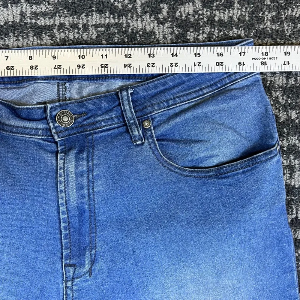 Buffalo David Bitton Jeans Mens 36x30 Axel Slim Stretch Blue Medium Wash